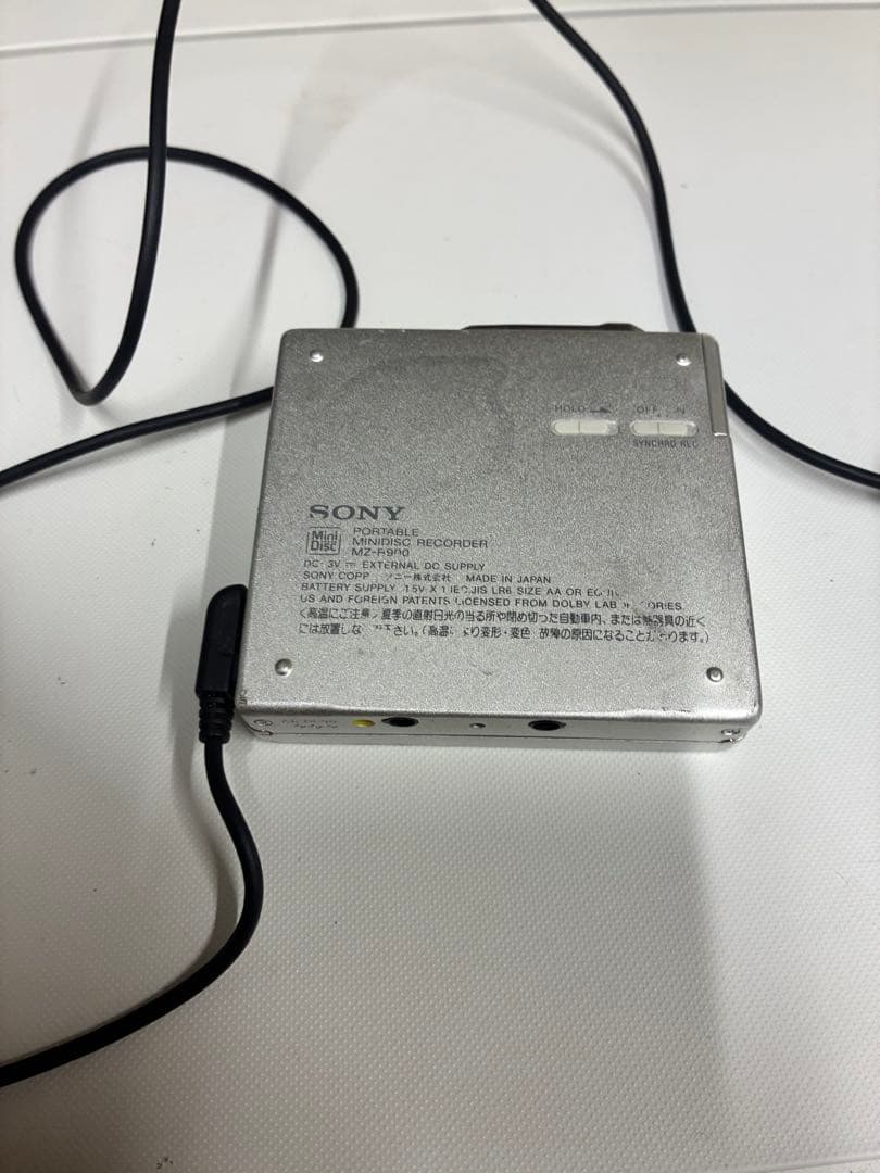 Sony Portable Md Players Mz-R900