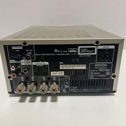 Denon Mini Component Systems 2024 Rcd-M41 Cd