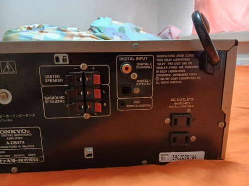 Onkyo Av Amplifiers Digital Surround Amplifier