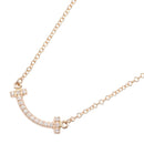 Tiffany Necklace Co T 62617772 40.5/45 K18Pg