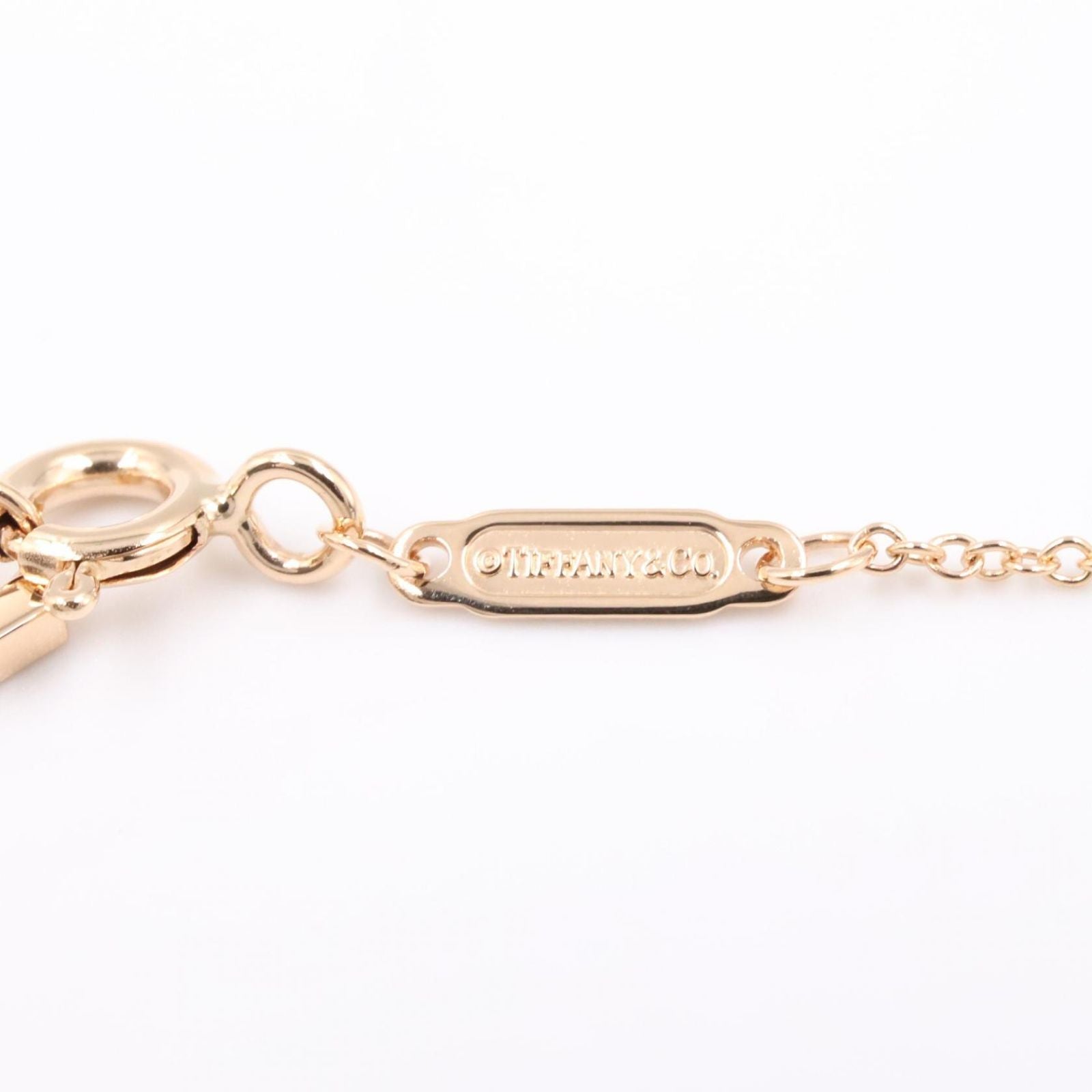 Tiffany Necklace Co T 62617772 40.5/45 K18Pg