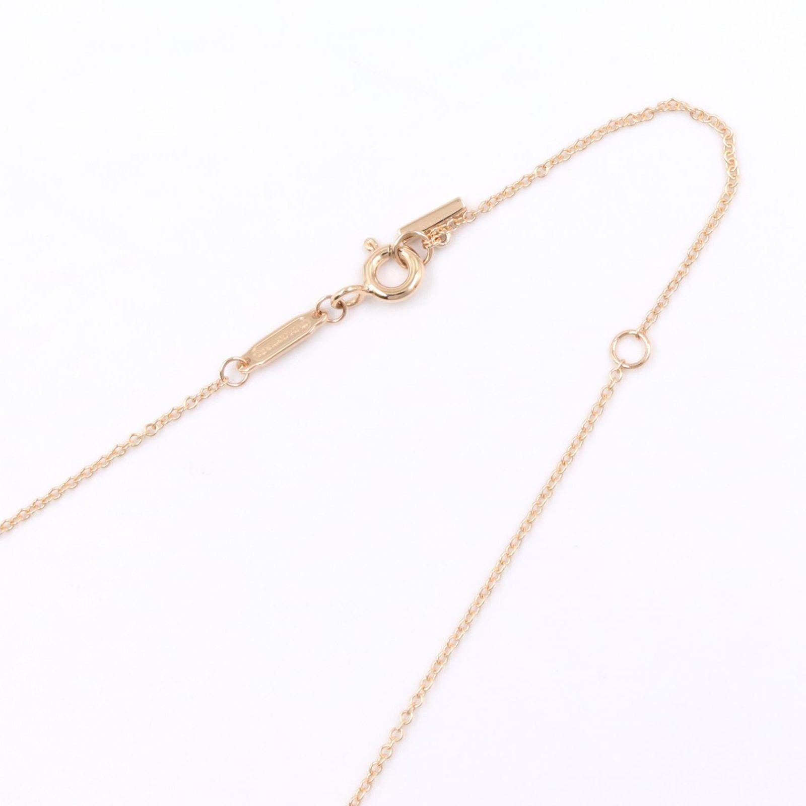 Tiffany Necklace Co T 62617772 40.5/45 K18Pg