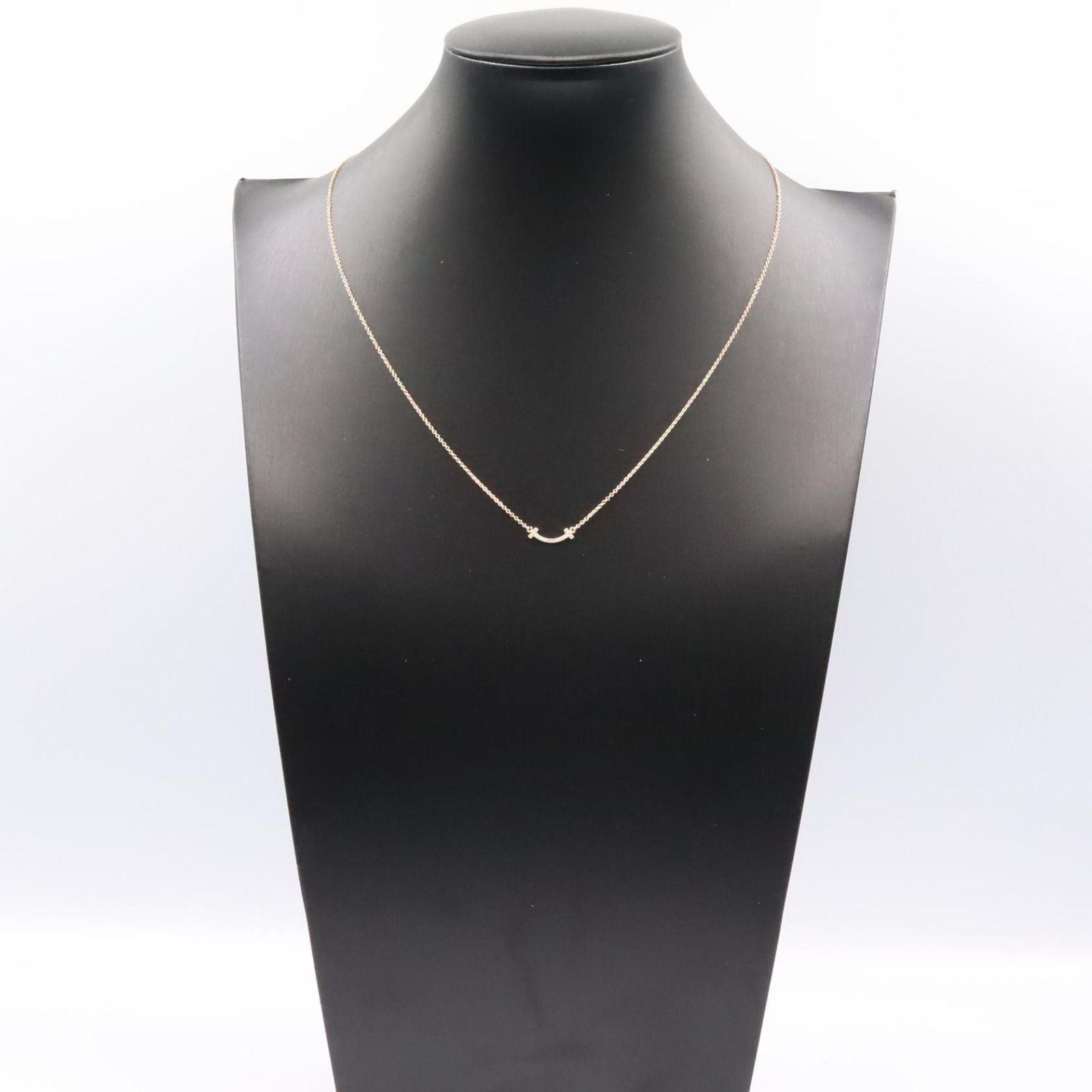 Tiffany Necklace Co T 62617772 40.5/45 K18Pg