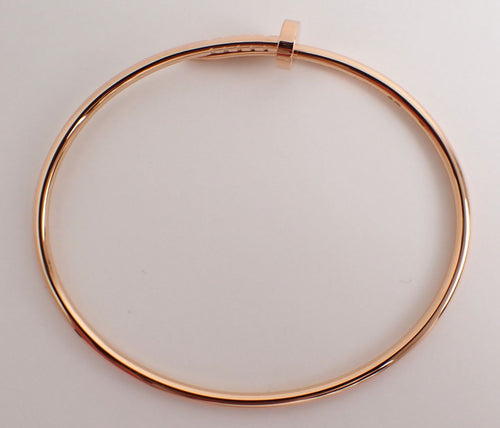 Cartier Bracelet K18Pg 750Pg 9.9G