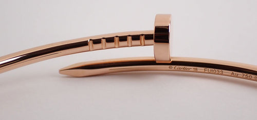 Cartier Bracelet K18Pg 750Pg 9.9G