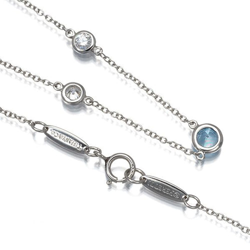 Tiffany Necklace Pt950 #193218