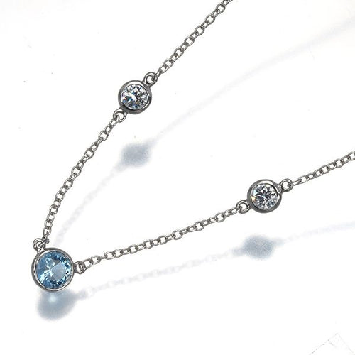 Tiffany Necklace Pt950 #193218
