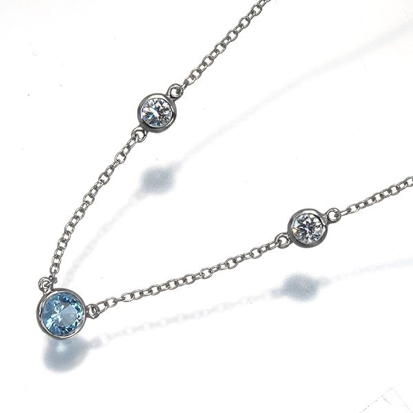 Tiffany Necklace Pt950 #193218