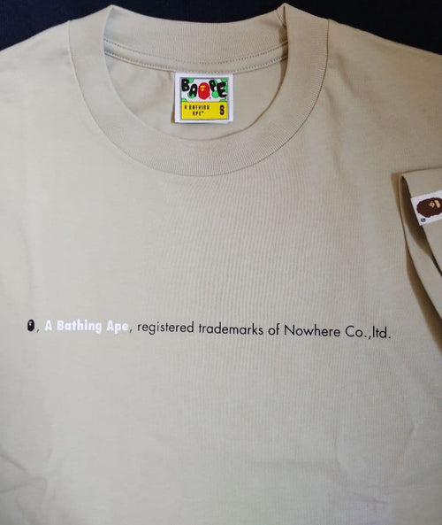 A Bathing Ape T-Shirts Hightlight Logo Tee S