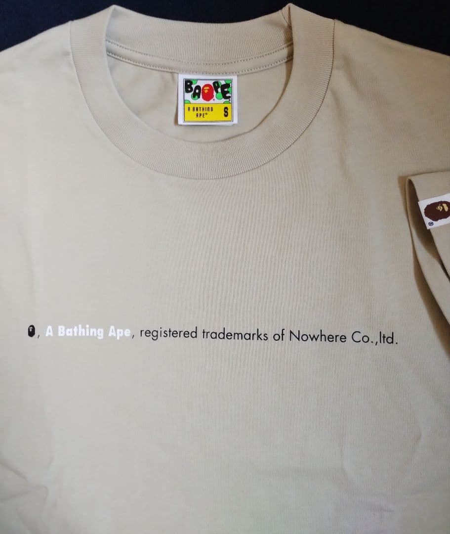 A Bathing Ape T-Shirts Hightlight Logo Tee S
