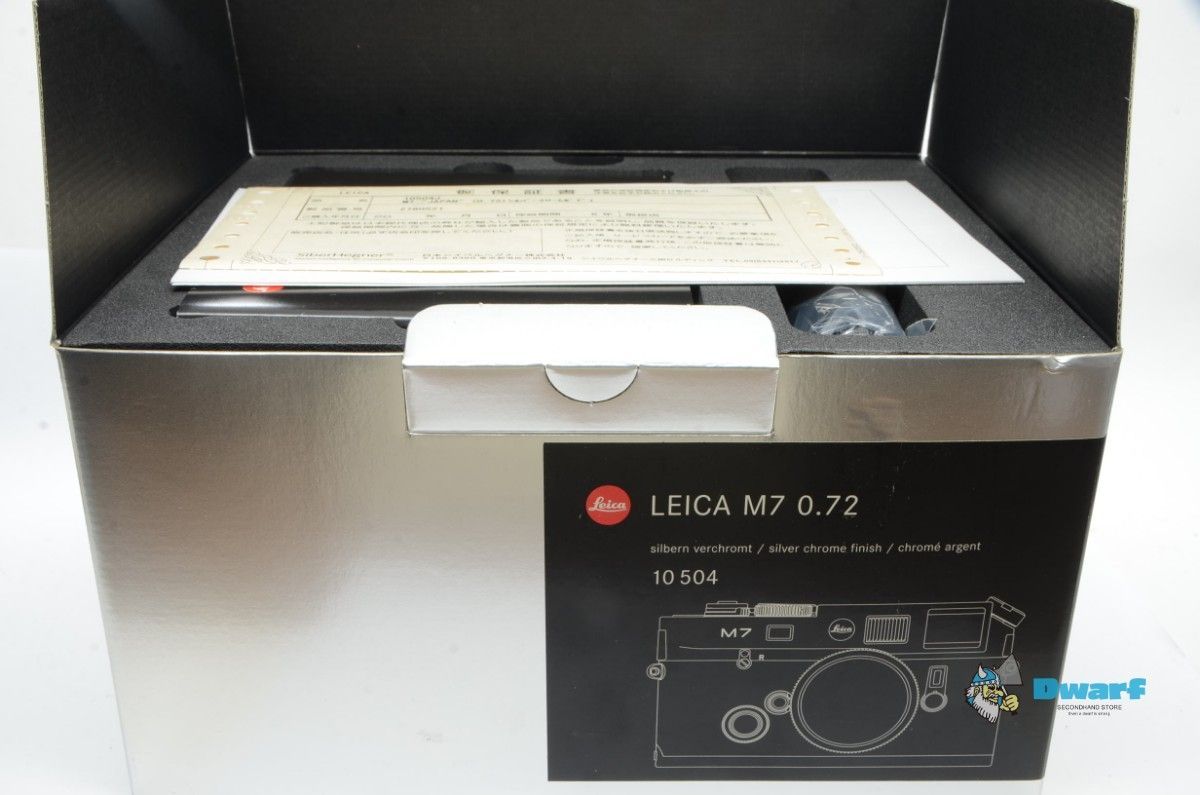 Leica Range Finder Camera M7 0.72 Body 10504
