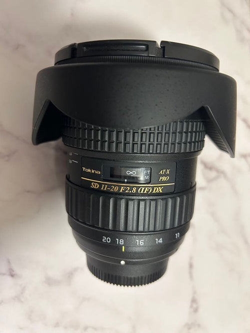 Tokina Lens (Zoom) At-X Pro Dx 11-20Mm F2.8 If