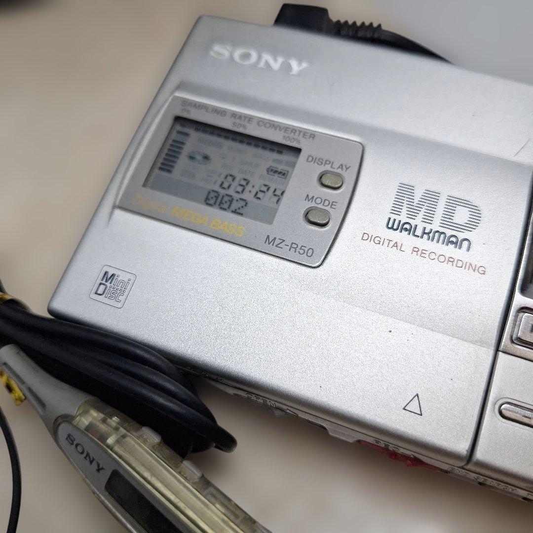 Portable Md Player Sony Mz-R50