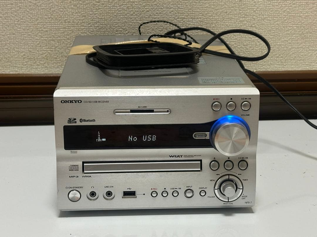 Onkyo Cd Md Cassette Deck Model Nfr-7 Bluetooth