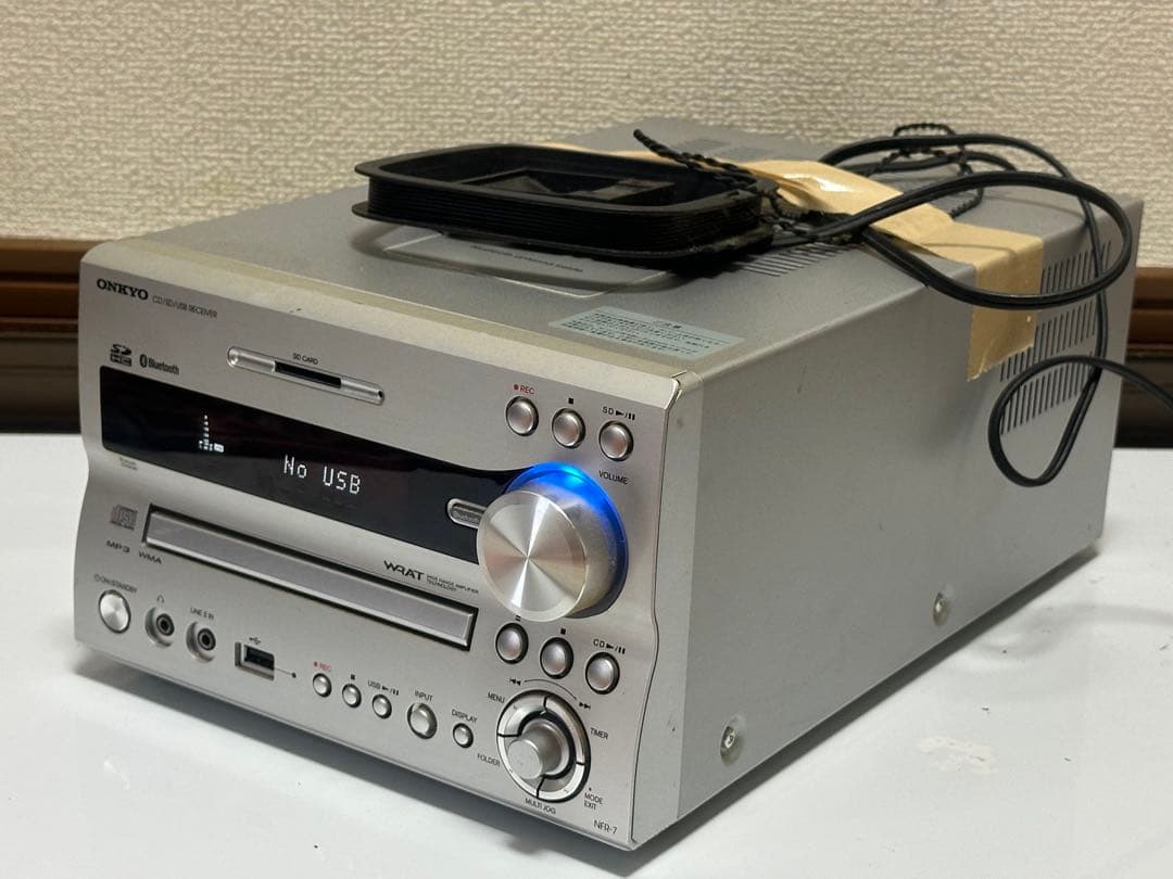 Onkyo Cd Md Cassette Deck Model Nfr-7 Bluetooth