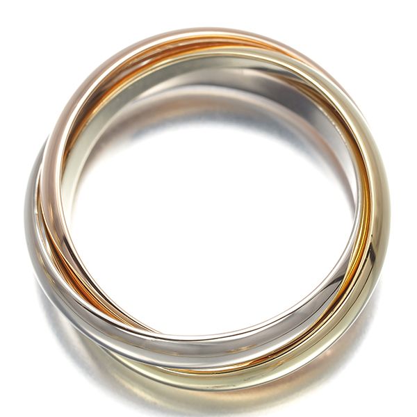Cartier Ring 55 K18Yg/Wg/Pg #190759