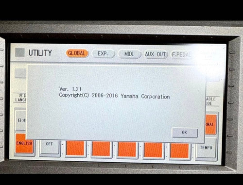 Yamaha Electronic Organs Ddk-7 D-Deck