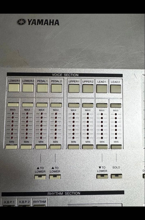 Yamaha Electronic Organs Ddk-7 D-Deck