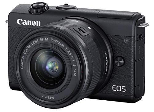 Digital Slr Canon Eos M200 Eosm200Bk-1545Isstmlk