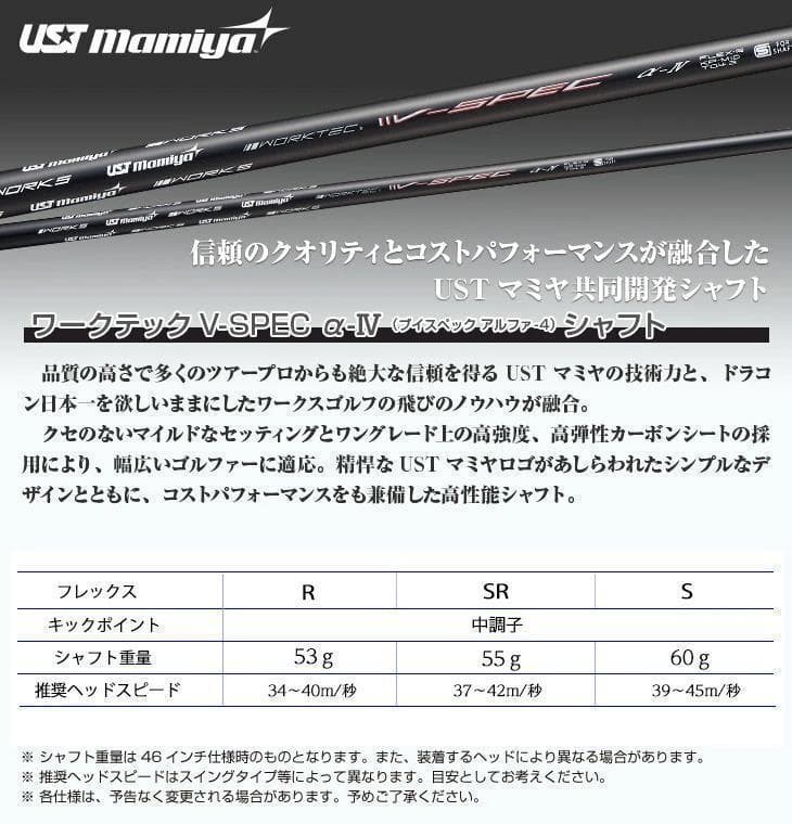 Works Golf Driver Max1.7 Ust