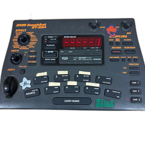 Zoom Sampler Sampletrak St-224