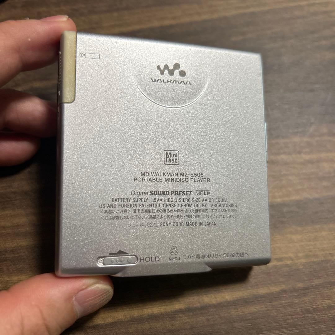 Sony Portable Md Players Walkman Mz-E505