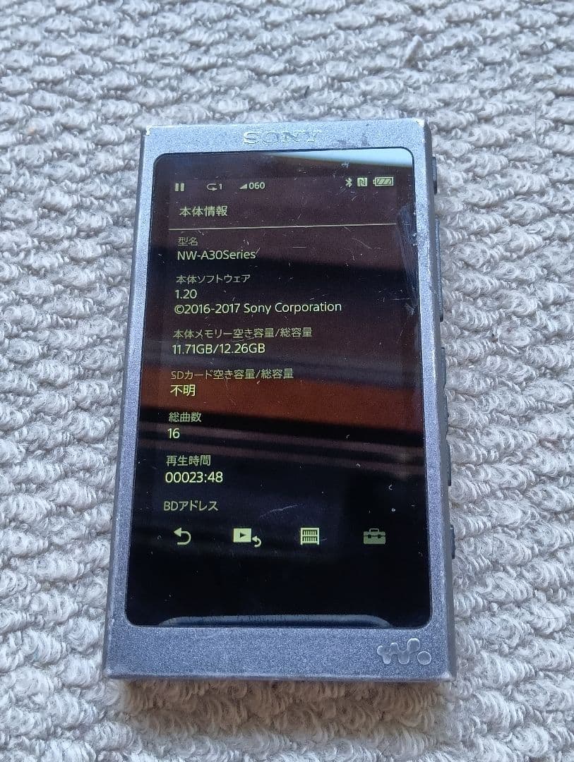 Sony Digital Audio Players Walkman Nw-A35 16Gb