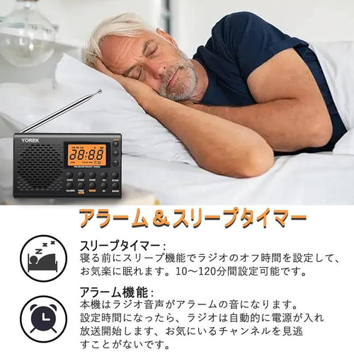 Portable Tv Yorek Am/Fm/Sw Fm 1