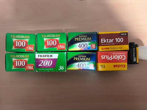 35Mm 135 Film Fujifilm Kodak 9