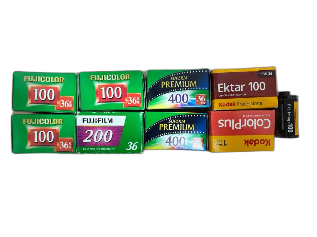 35Mm 135 Film Fujifilm Kodak 9