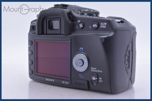 Digital Slr Sony Dslr-A100 #Yk7047