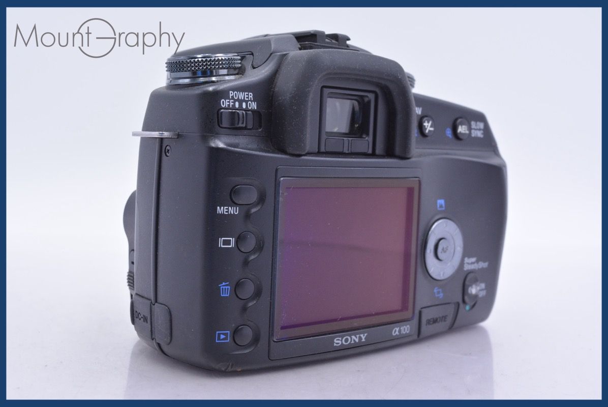 Digital Slr Sony Dslr-A100 #Yk7047
