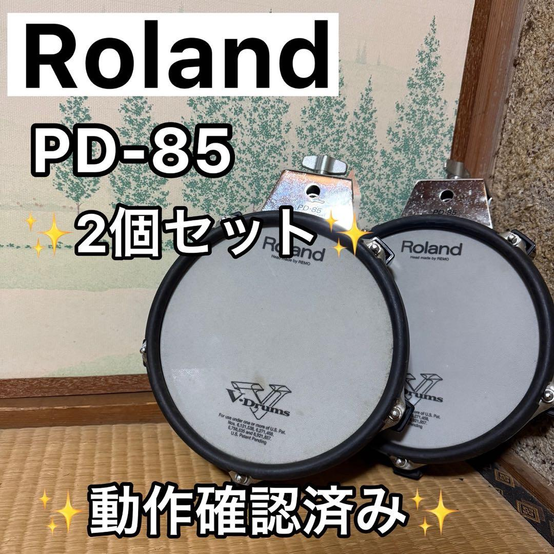 Roland Electronic Drum Pd-85 V-Drums Dual Trigger Pad 2