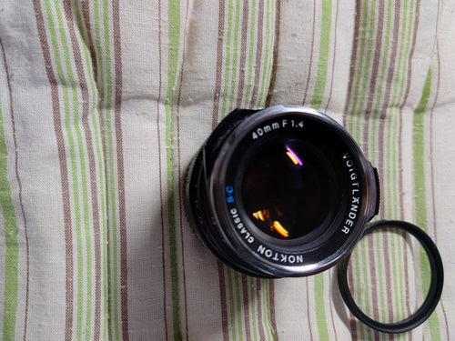 Voigtlander Prime Lenses Nokton Classic F1.4 Sc