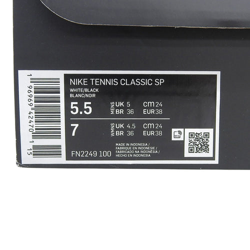 Nike Sneakers Black Comme Des Garcons Fn2249-100 Tennis Classic (Color)