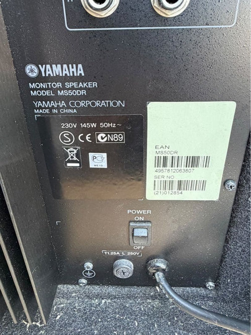 Yamaha Speaker Ms50Dr
