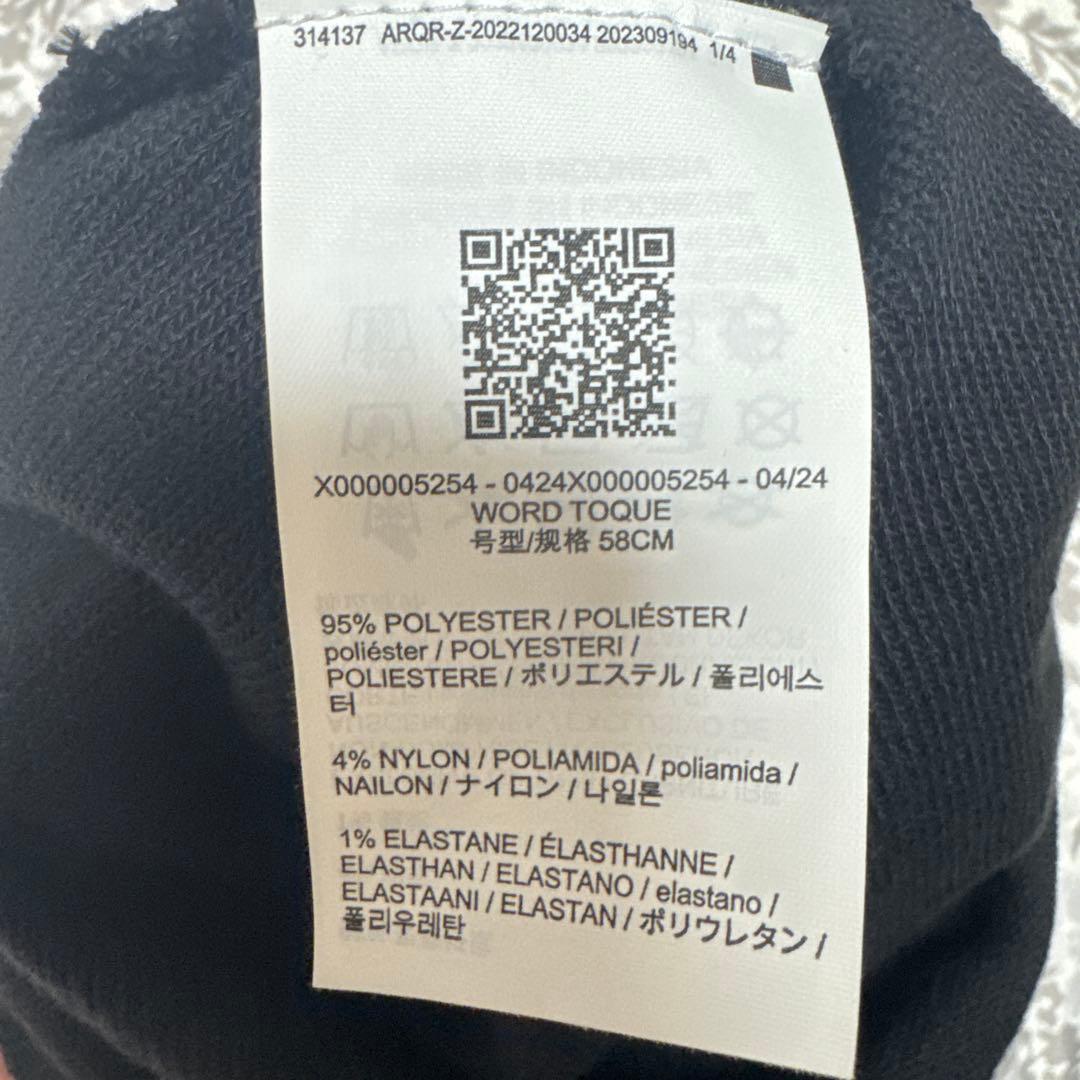 Arc'Teryx Knitted Caps Beanies Word Toque Black
