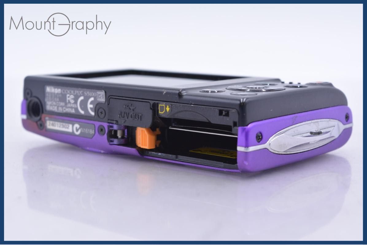 Compact Digital Camera Nikon Coolpix S5100 5X #Yk7225