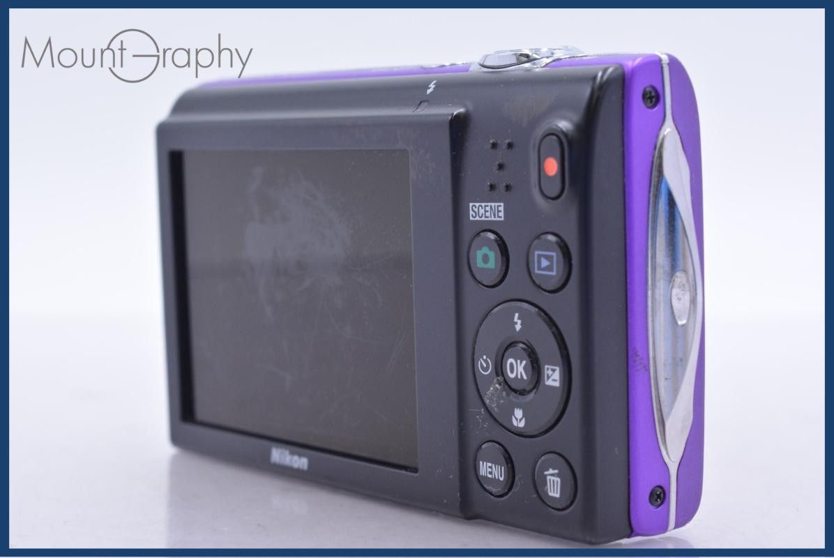Compact Digital Camera Nikon Coolpix S5100 5X #Yk7225