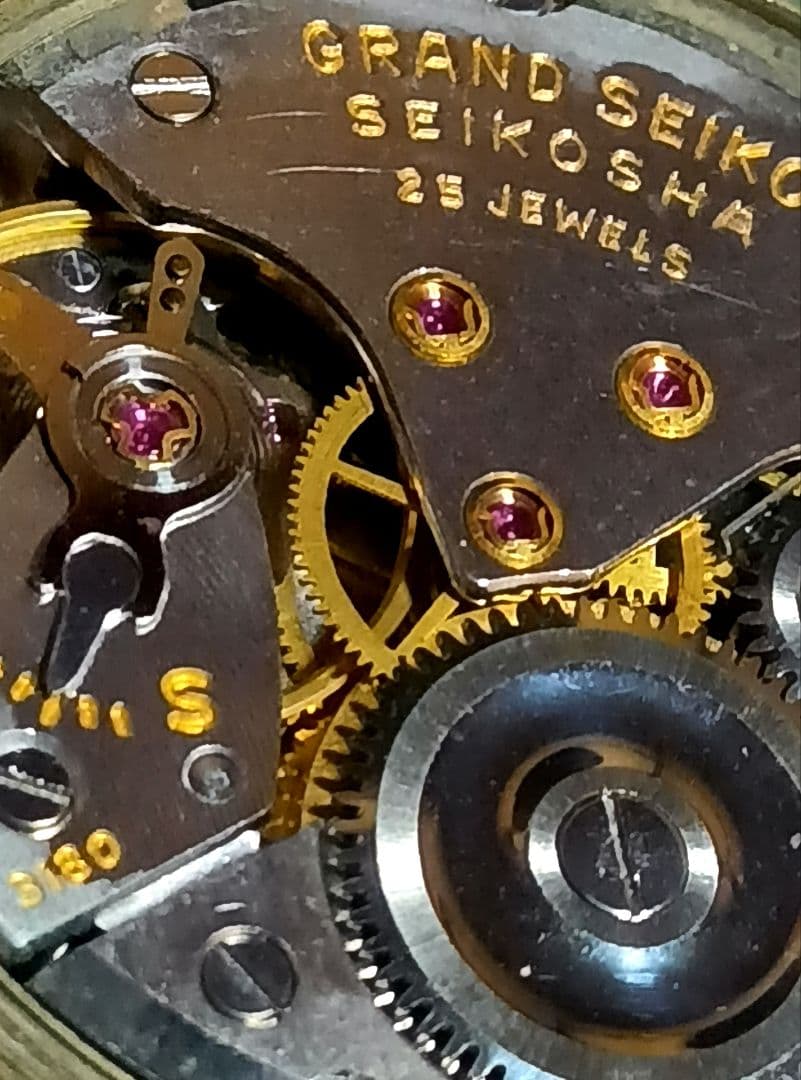 Grand Seiko Hand-Wound Watches Gs J14070 Cal.3180