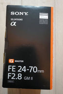 Sony Zoom Lenses Fe 24-70Mm F2.8 Gm Ii