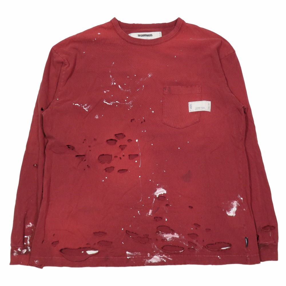 Neighborhood T -Shirt 25Ss Savage Crewneck M 251Oknh-Csm05 Used