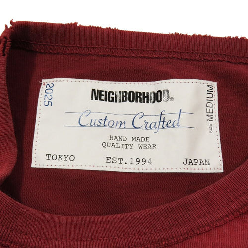 Neighborhood T -Shirt 25Ss Savage Crewneck M 251Oknh-Csm05 Used