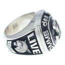 Comme Des Garcons Ring Happy Holidays Live Free Champion