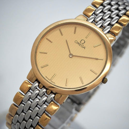 Omega Quartz Watches 489 Deville