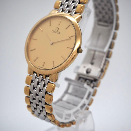 Omega Quartz Watches 489 Deville