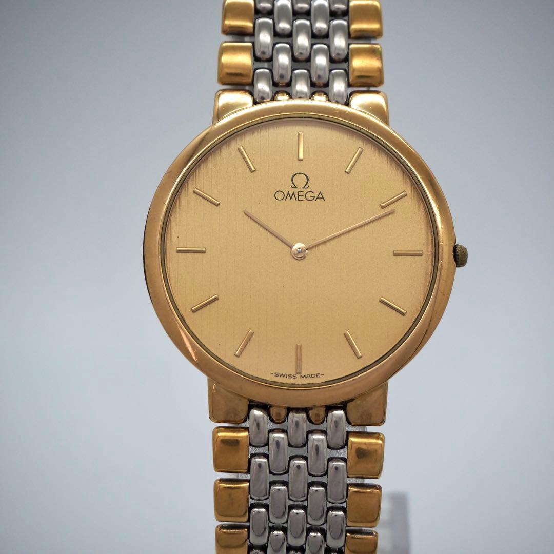 Omega Quartz Watches 489 Deville