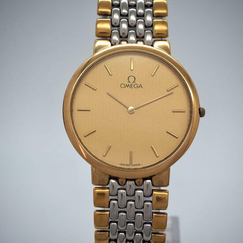 Omega Quartz Watches 489 Deville
