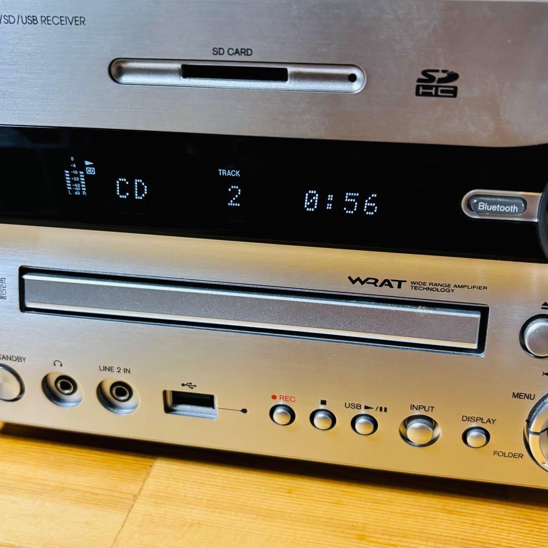 Onkyo Cd Md Cassette Deck Bluetooth/ Cd/Sd/Usb/ Nfr7Tx