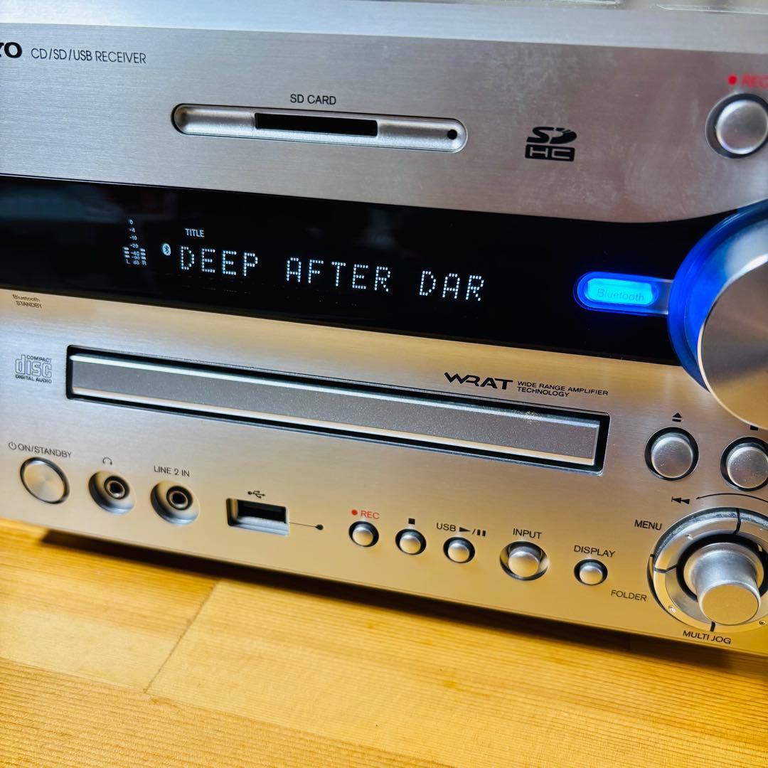 Onkyo Cd Md Cassette Deck Bluetooth/ Cd/Sd/Usb/ Nfr7Tx